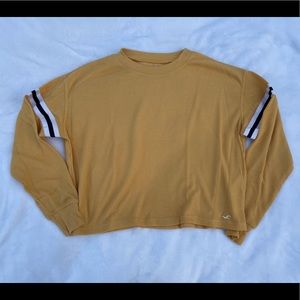 Hollister Cropped Long Sleeve XS